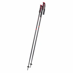 Komperdell Booster Speed Aluminium Skistokken - Zwart/rood