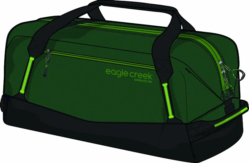 Eagle Creek Migrate Duffel Reistas - 60 Liter - Groen 5 Eagle Creek Migrate Duffel Reistas - 60 Liter - Groen - Afbeelding 5