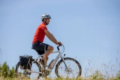 New Looxs Nova Dubbele Fietstas - 32 Liter - Grijs -Gelukkig Sporten nova double 3 1