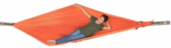 Ticket To The Moon Hangmat 1 Persoons Compact Single - Orange -Gelukkig Sporten oranje 2