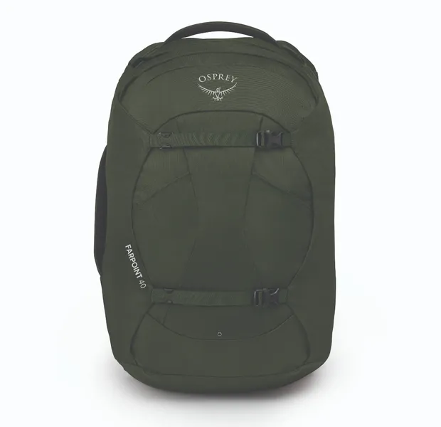 Osprey Farpoint Backpack - 40 Liter - Donkergroen 2 Osprey Farpoint Backpack - 40 Liter - Donkergroen - Afbeelding 2