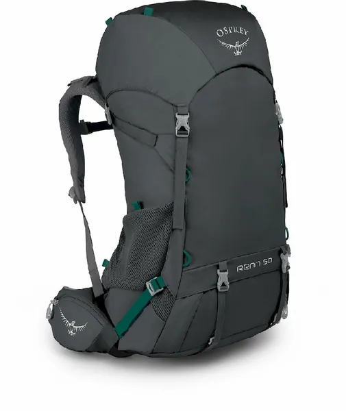 Osprey Renn Backpack - 50 Liter - Donkergrijs 1 Osprey Renn Backpack - 50 Liter - Donkergrijs