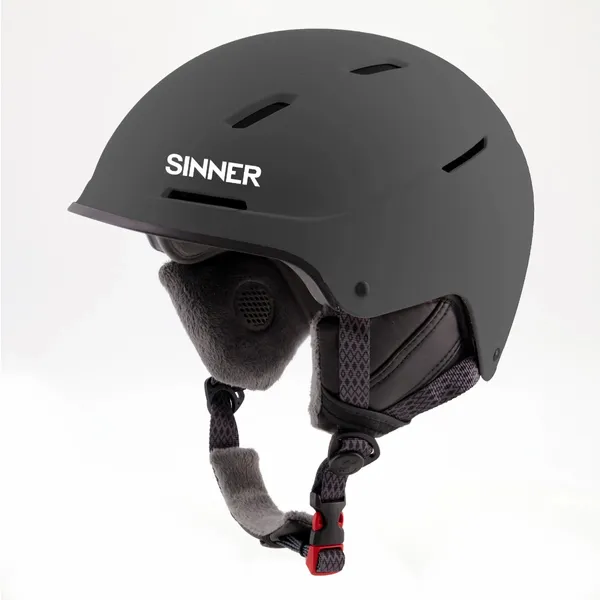 Sinner Whistler Skihelm - Donkergrijs 1 Sinner Whistler Skihelm - Donkergrijs