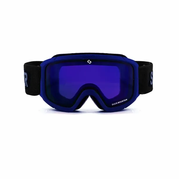 Sinner Duck Mountain Skibril Kind - Mat Blauw - Blauwe Lens 2 Sinner Duck Mountain Skibril Kind - Mat Blauw - Blauwe Lens - Afbeelding 2