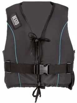 Besto Dinghy Zipper 50N Zwemvest - Zwart/Blauw
